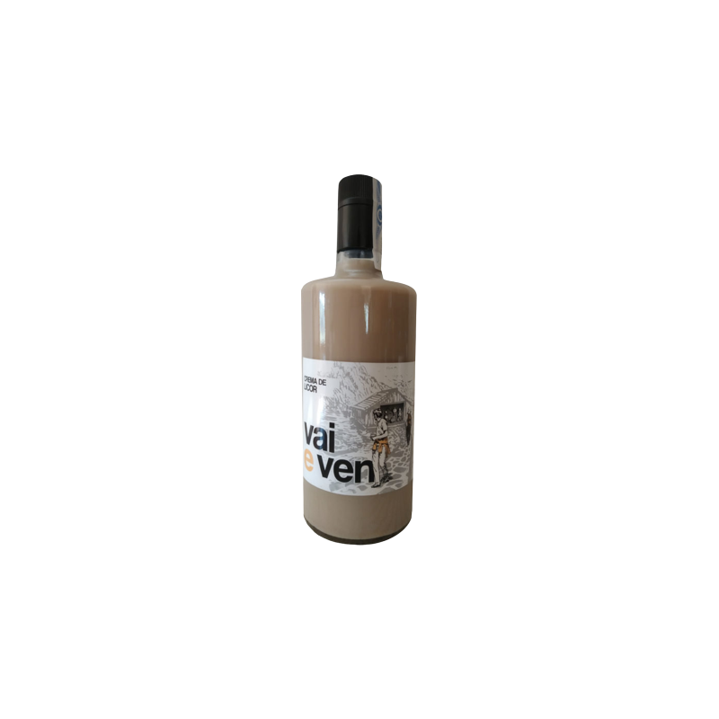 Bouteille de Vai e Ven Crème de liqueur