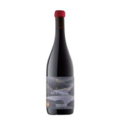 Botella de vino tinto As Covas
