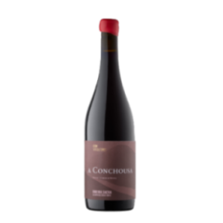 Botella de vino tinto A Conchousa